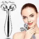 3d Roller Massager Facial Massage Handheld Y Shape Plastic Full Body Relaxation 360 Rotate For Wrinkle Remover Face Lifting Roller Tools 